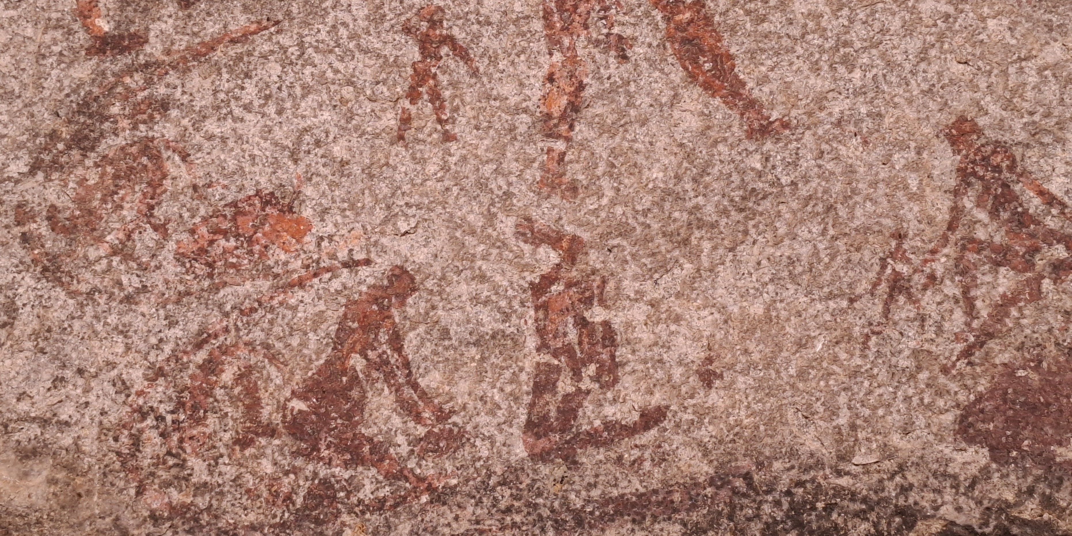 Silozwane Cave - rock art paintings photograph