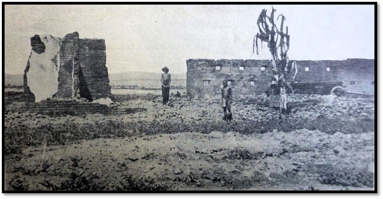 The victorious march of the Salisbury and Victoria Columns into Matabeleland photograph