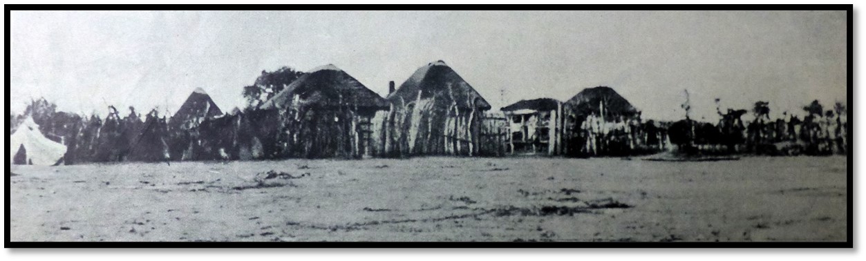 The victorious march of the Salisbury and Victoria Columns into Matabeleland photograph