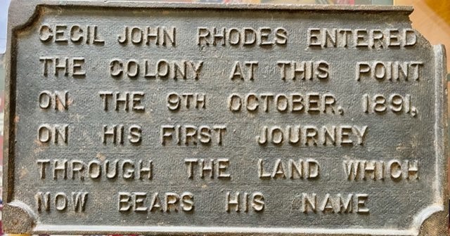 Rhodes first journey into Mashonaland in 1891 through Penhalonga photograph
