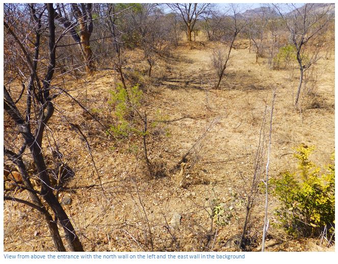 Fort Umlugulu (previously Fort Nsezi, or Sugar-bush Camp) and the Cemetery   photograph