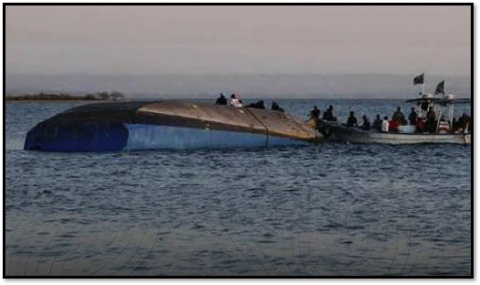 Overloaded Mbuya Nehanda ferry capsizes on Lake Kariba photograph